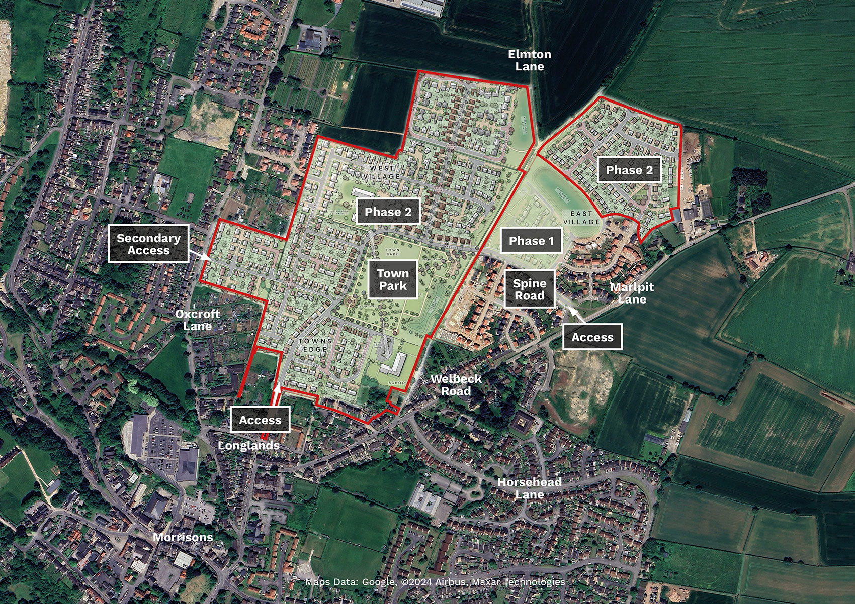 Proposed masterplan