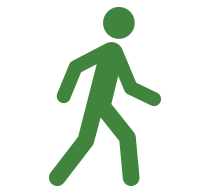 icon walking